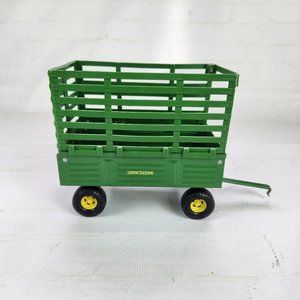 Vintage Ertl John Deere Bale Throw Wagon | 1/16 Scale